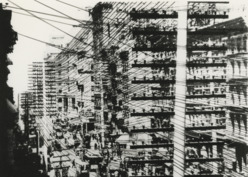 USA, 1887, BROADWAY TELEPHONE LINES