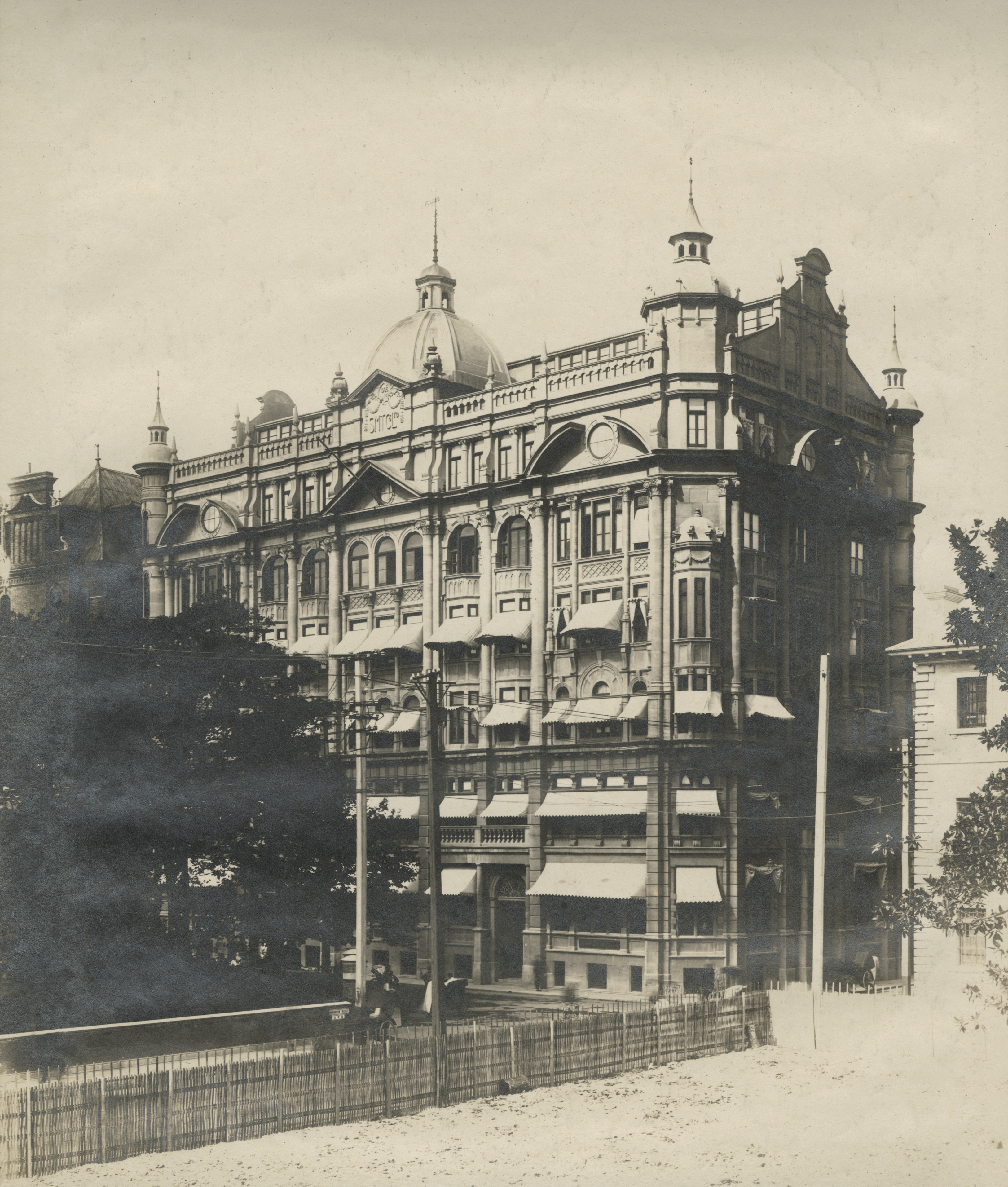TELEPHONE STATION IN SHANGHAI, EXTERIOR