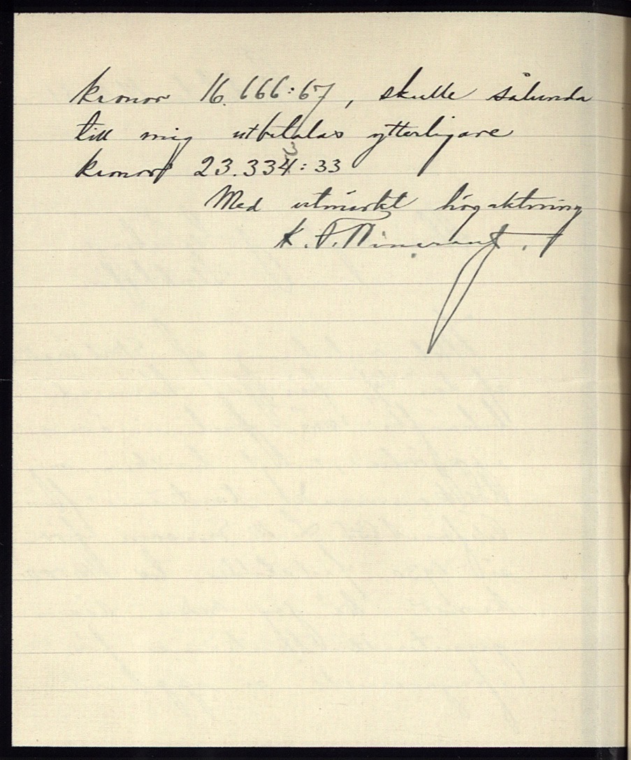 MINUTES (ANNEX), BOARD OF DIRECTORS, 1931