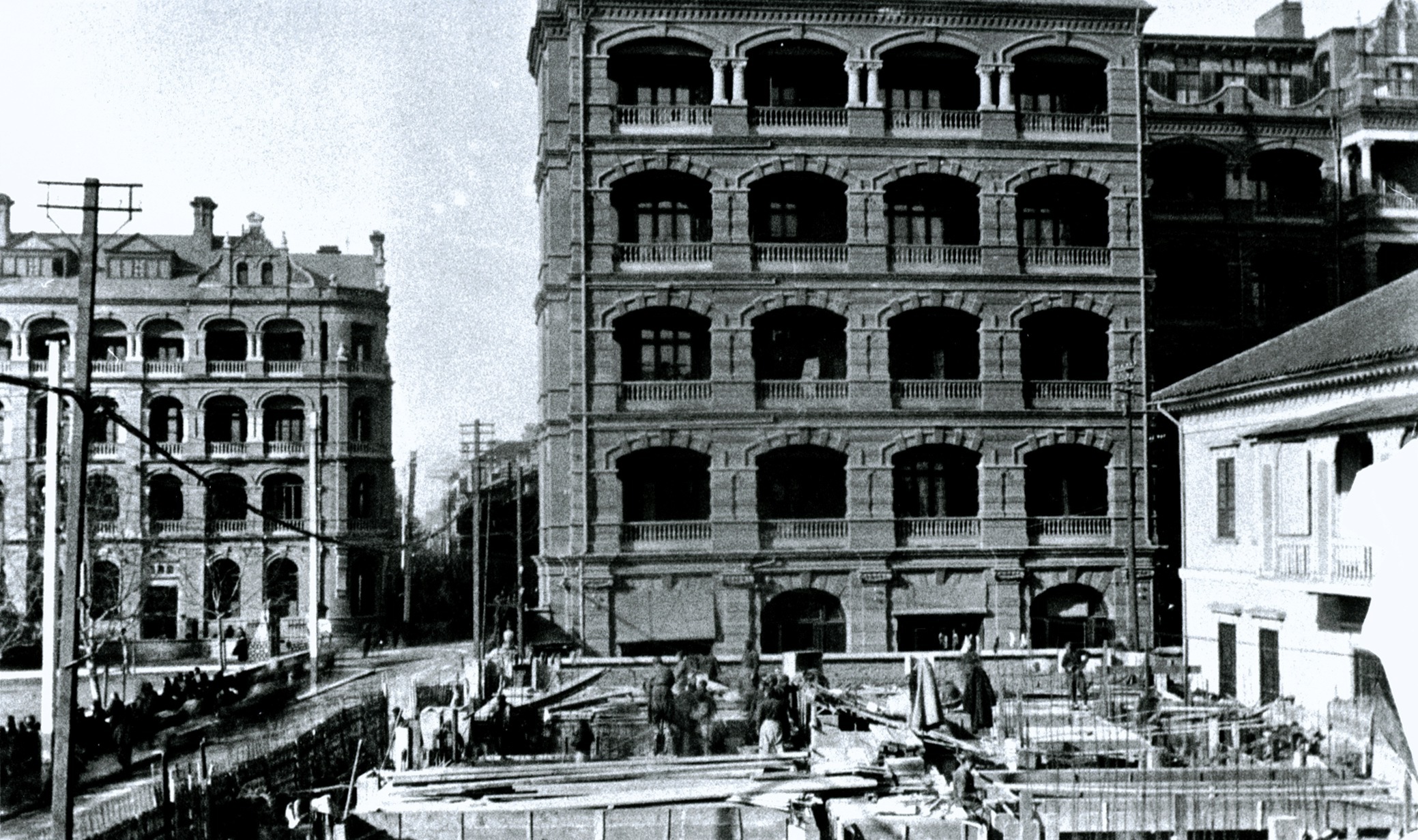 CHINA, 1900, SHANGHAI TELEPHONE STATION