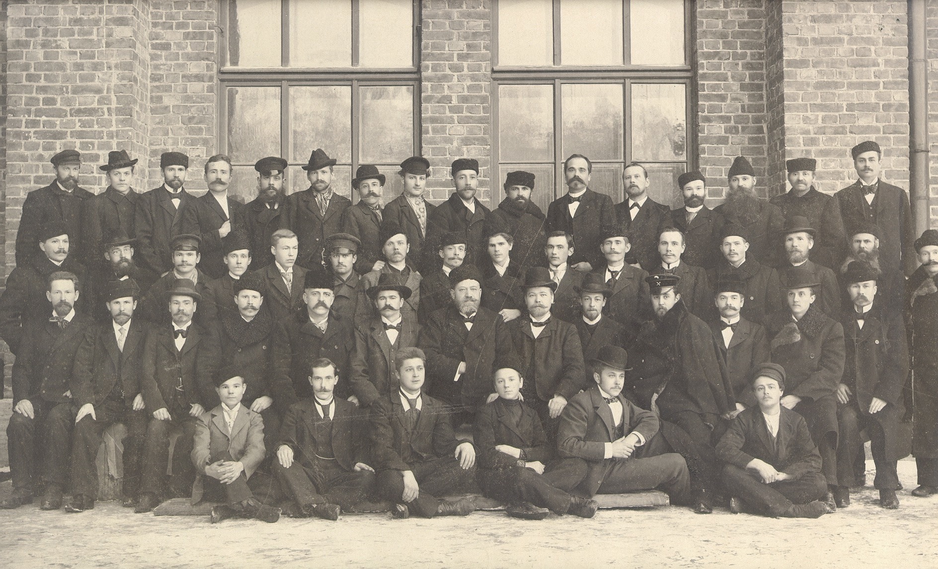 RUSSIA, 1902, ST. PETERSBURG PLANT, GROUP