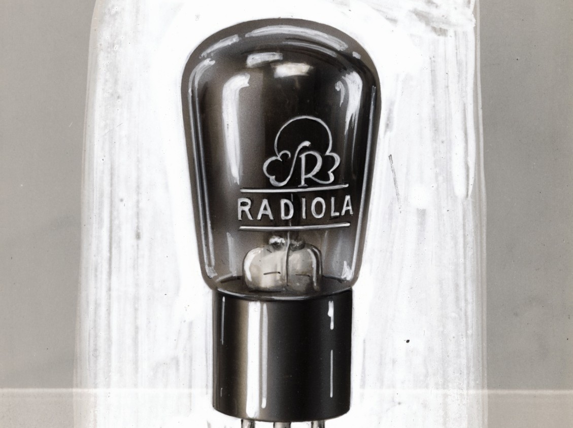 RADIO SET, RADIOLA ELECTRON TUBE, 1920S