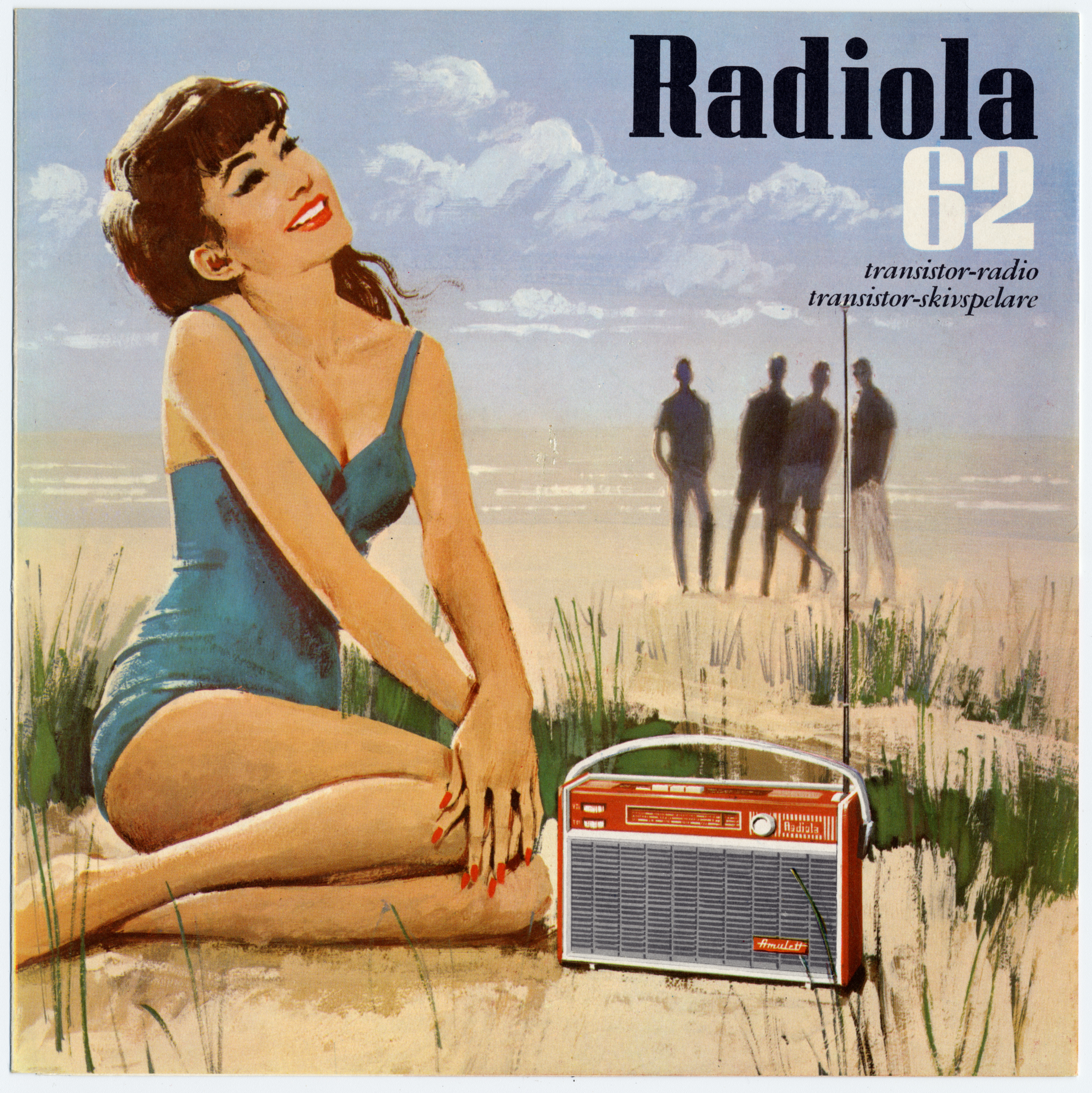 RADIO SET, RADIOLA 62, ADVERT, 1962