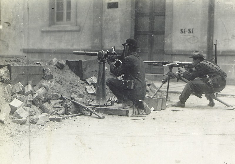 Ericsson employees defending their workshop