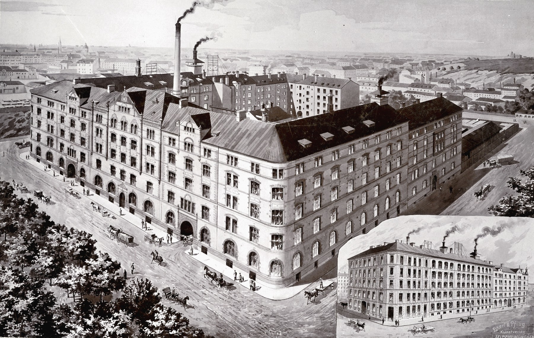 Sweden, 1896, Tulegatan plant