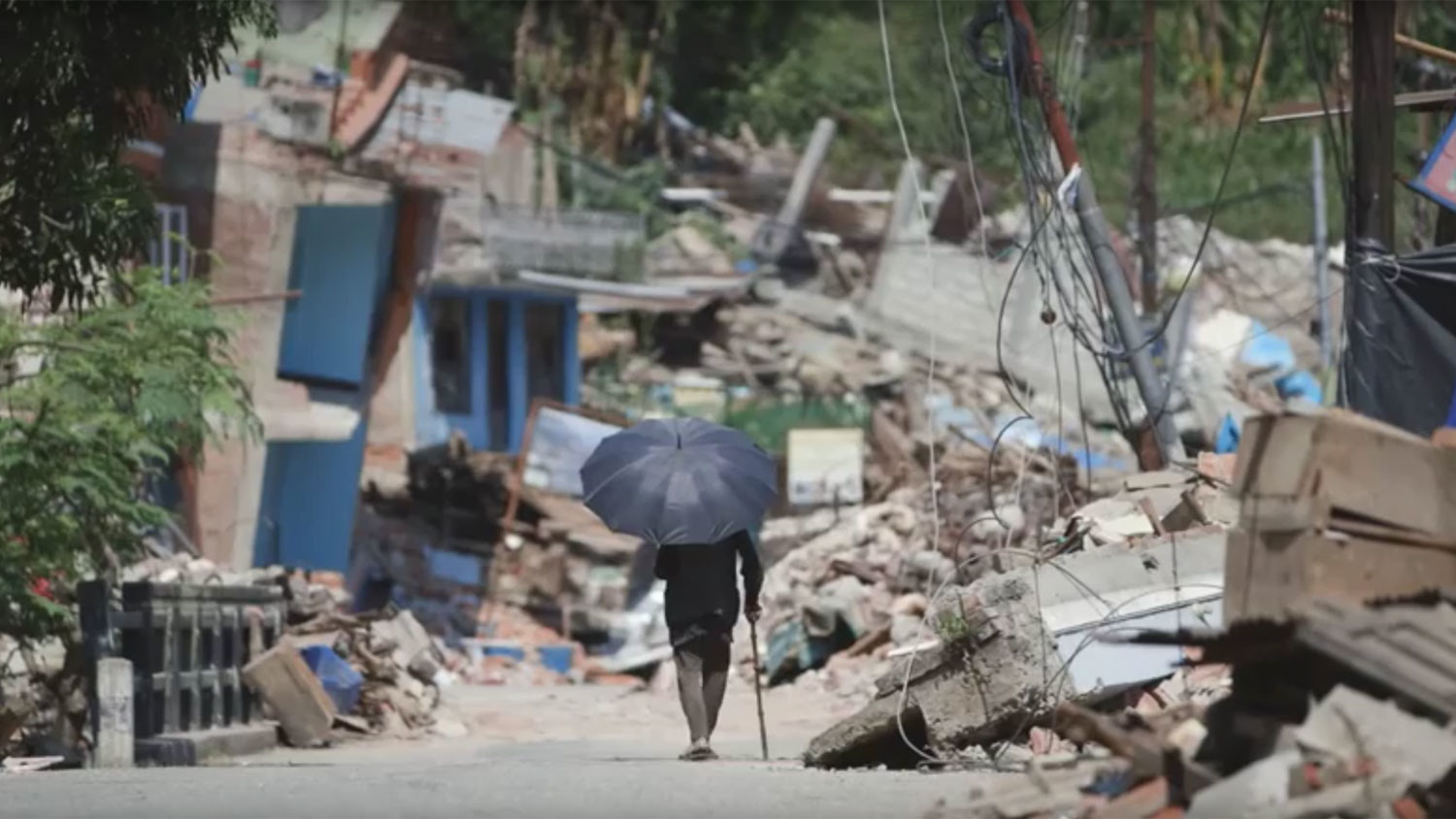 Earthquake struck Nepal