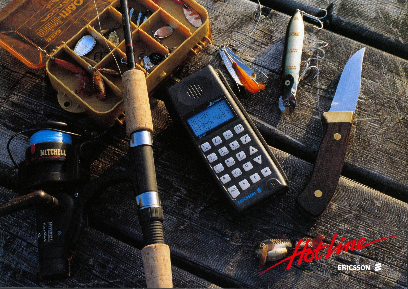 Mobile phone, HotLine GH 197, 1992.