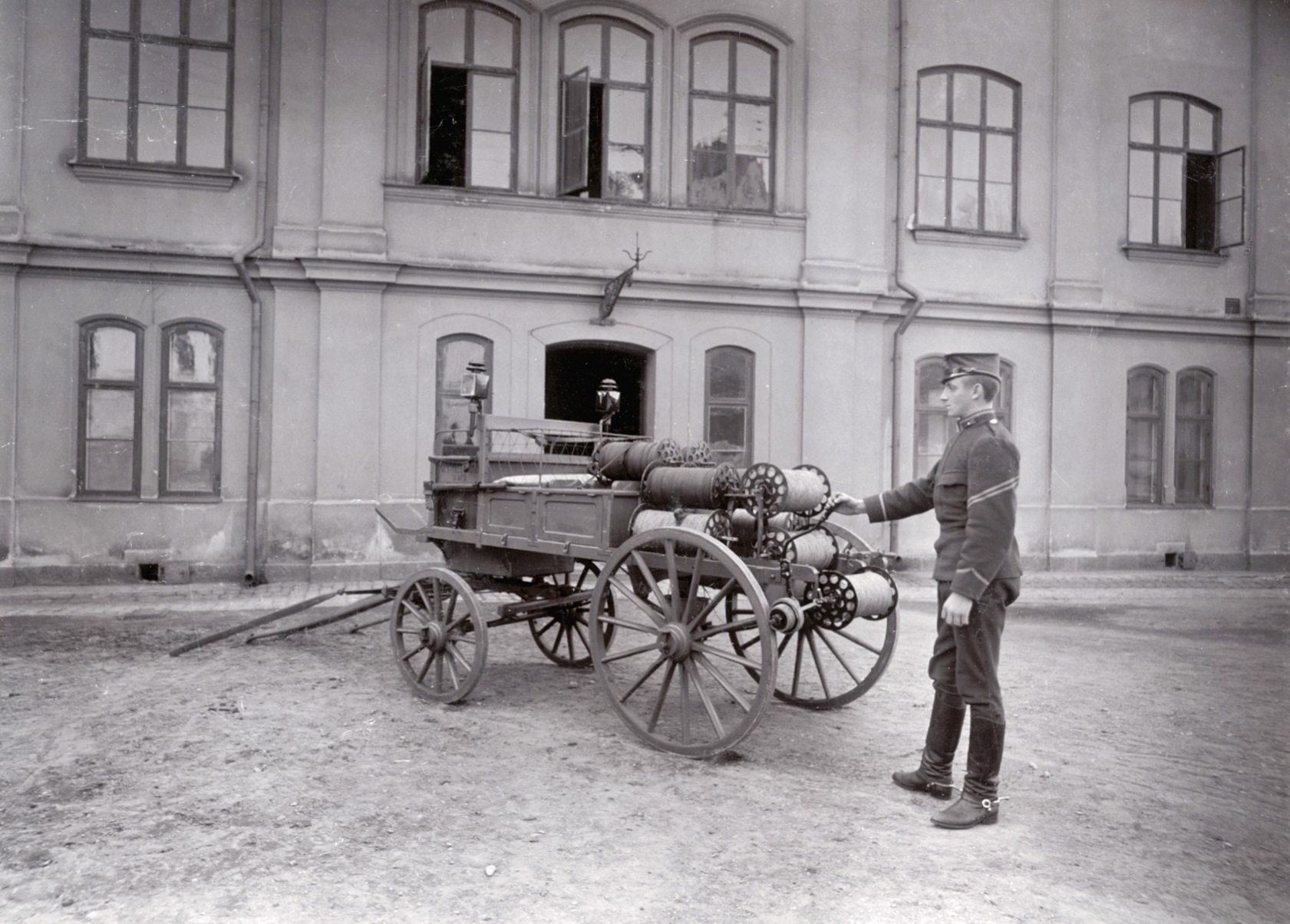 Sweden, 1898, field telegraph