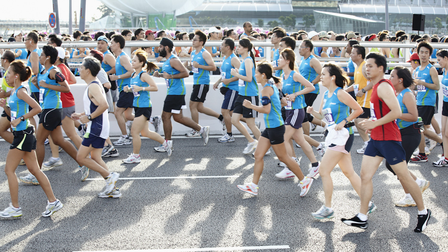 A running race