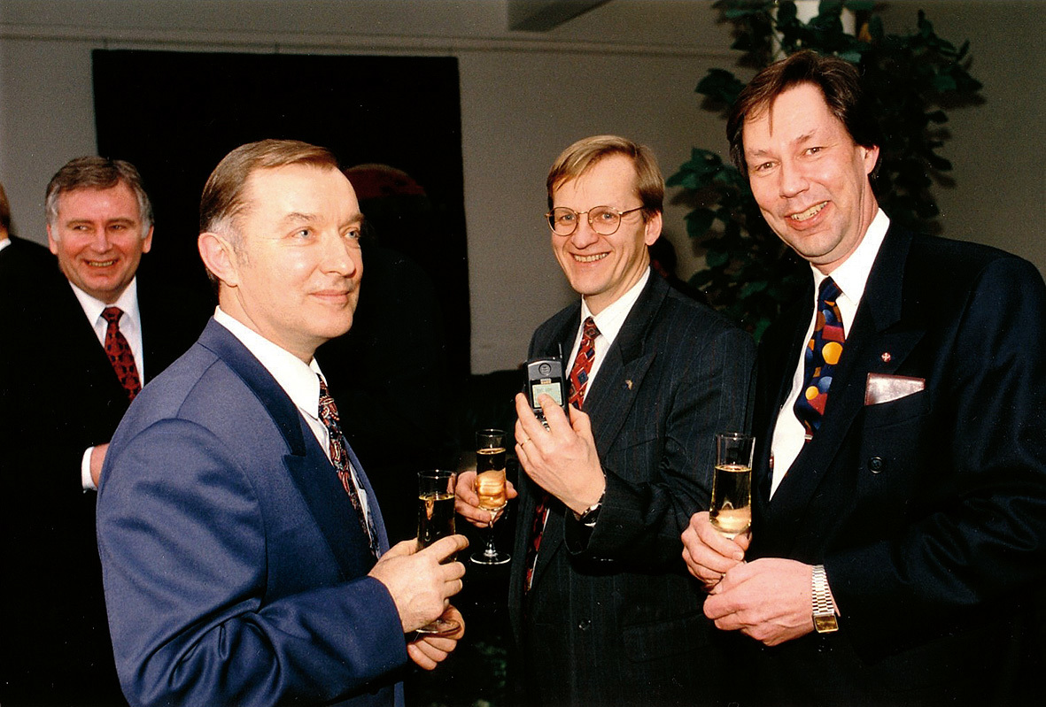 GSM LAUNCH IN ESTONIA IN JANUARY 1995