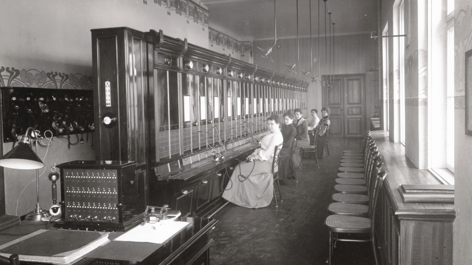 Russia, 1902, Riga, telephone station