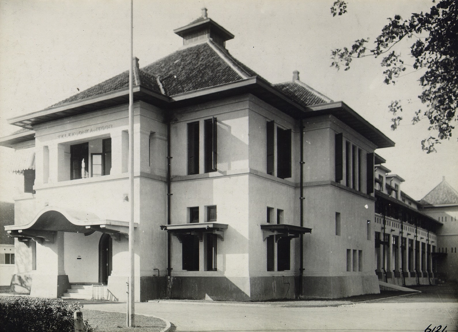 Indonesia, 1924, railway station