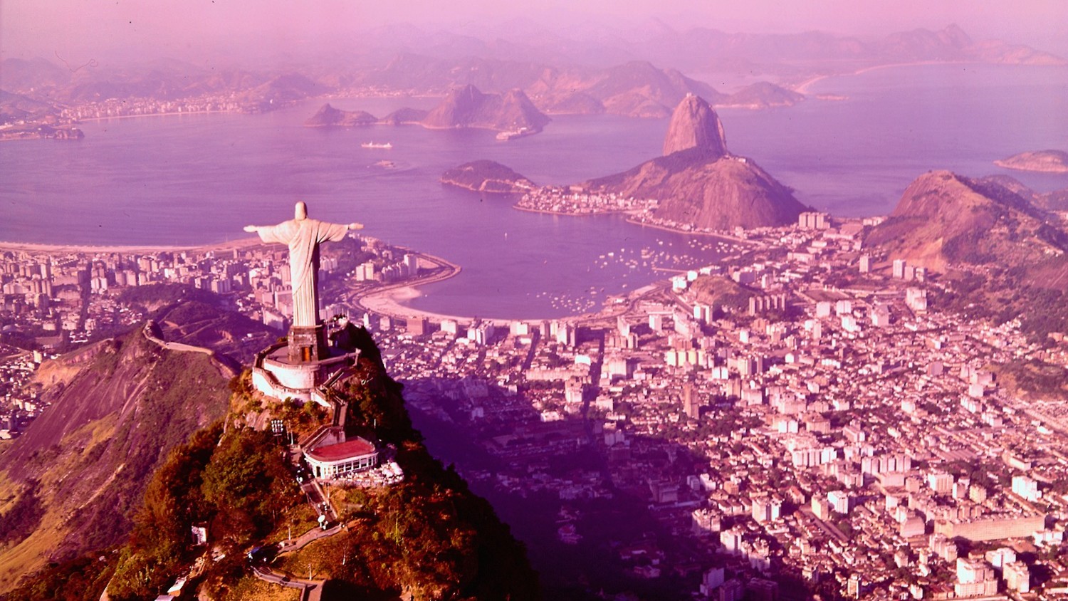 Rio de Janeiro aerial view.