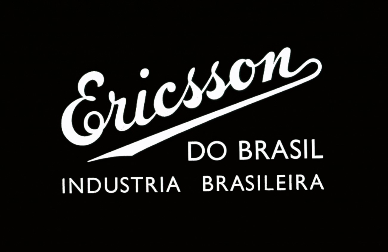 Ericsson do Brasil, logotype, 1955