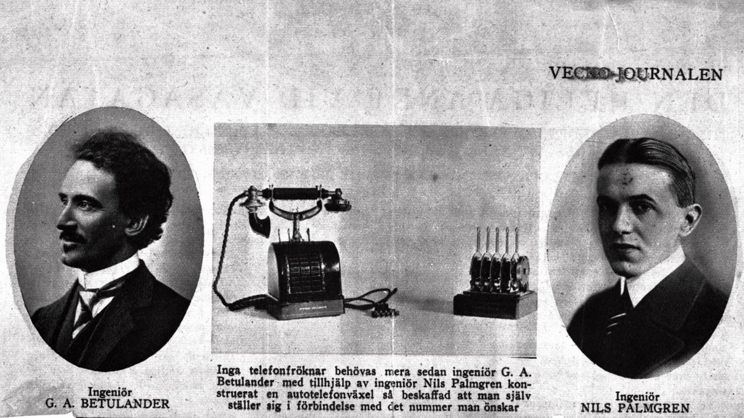 Nils Palmgren's vision