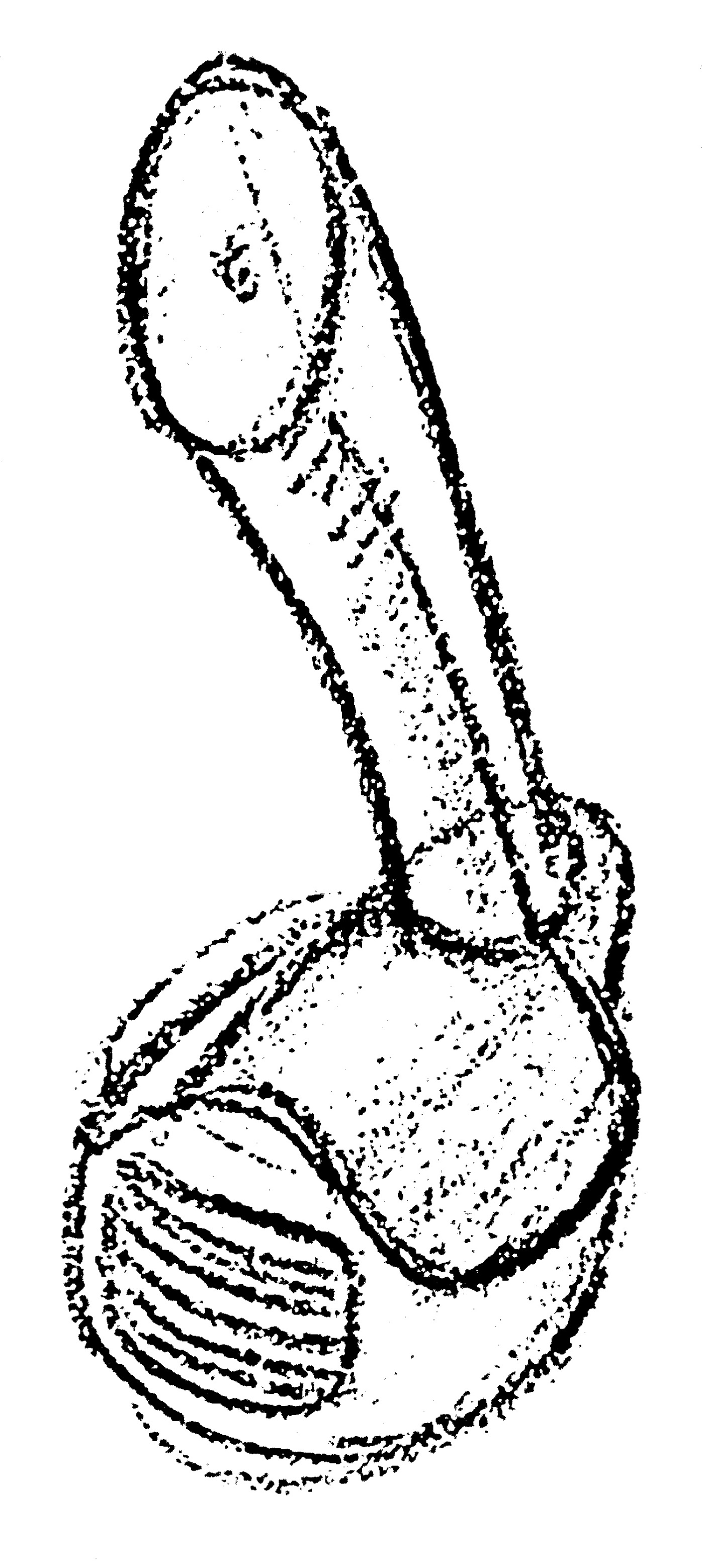 Design sketch of the Ericofon.