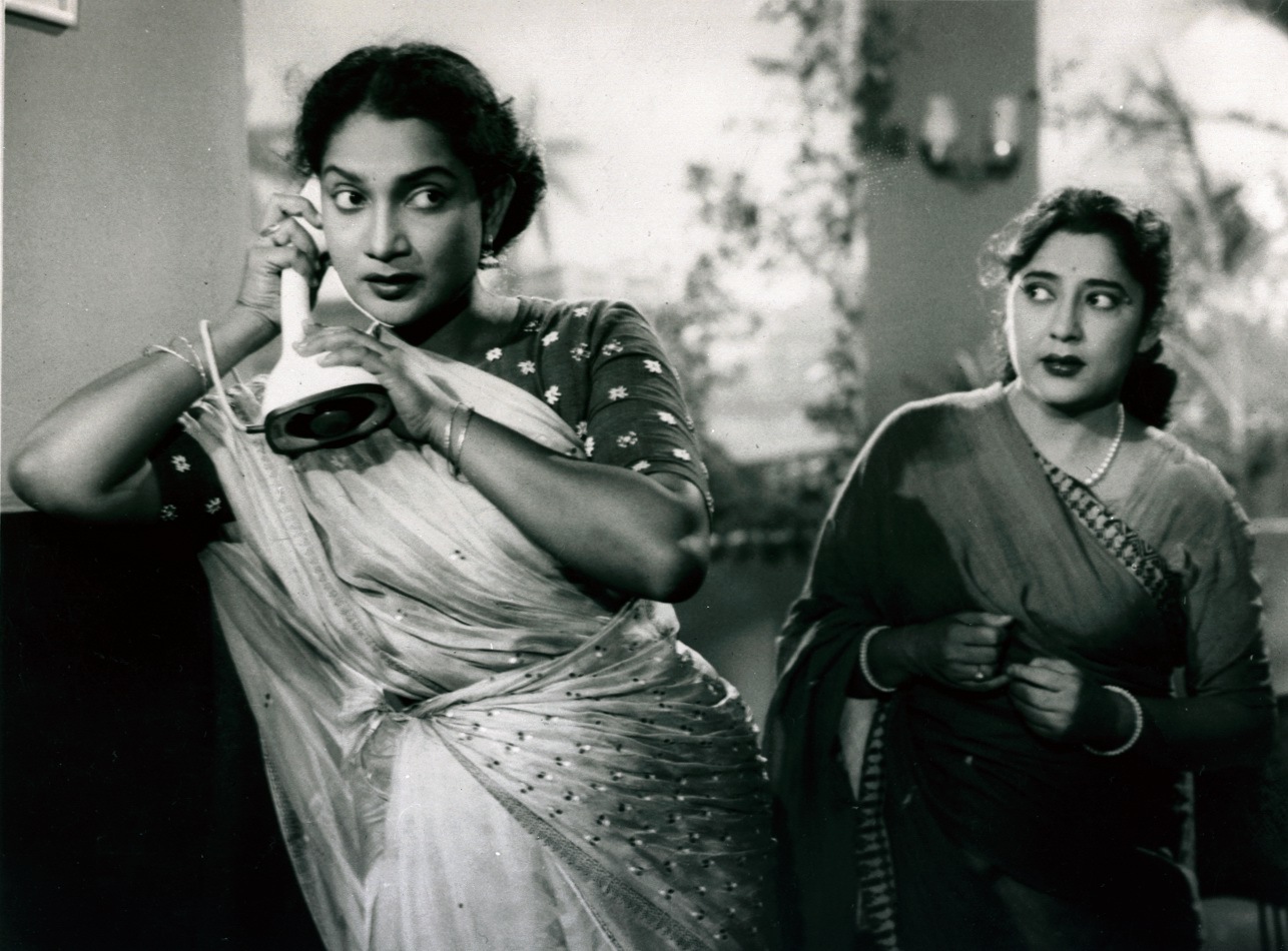 Ericofon used in an Indian movie from 1956. 