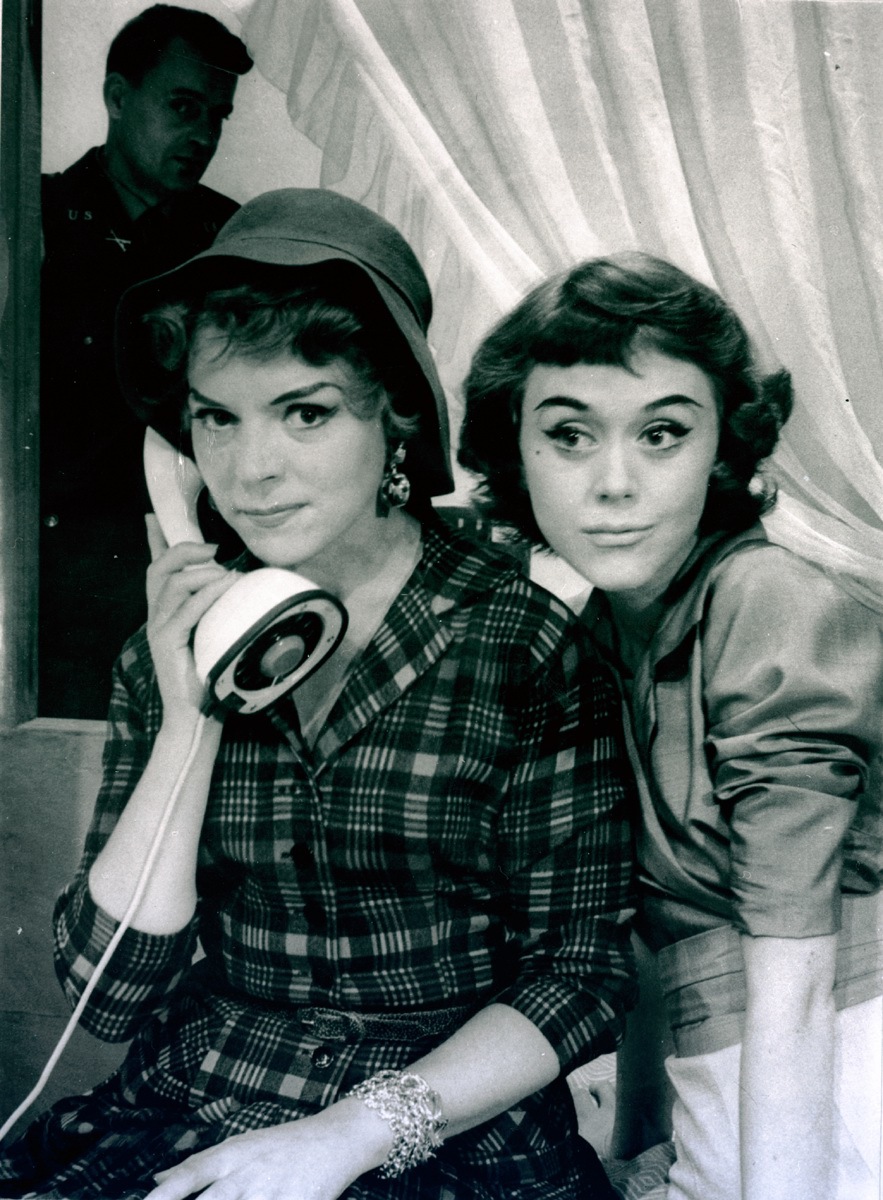 Ericofon used in a theater play from 1956.