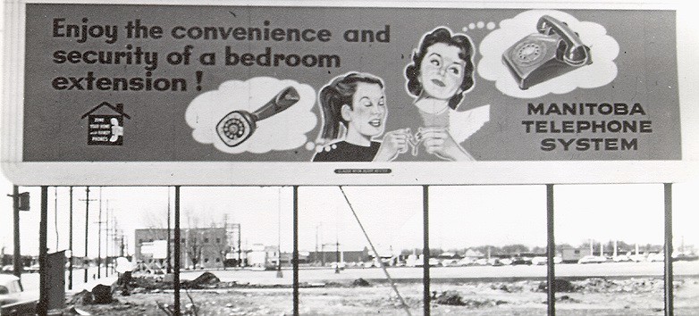 CANADA, SYSTÈME TÉLÉPHONIQUE DU MANITOBA, ANNONCE, 1960