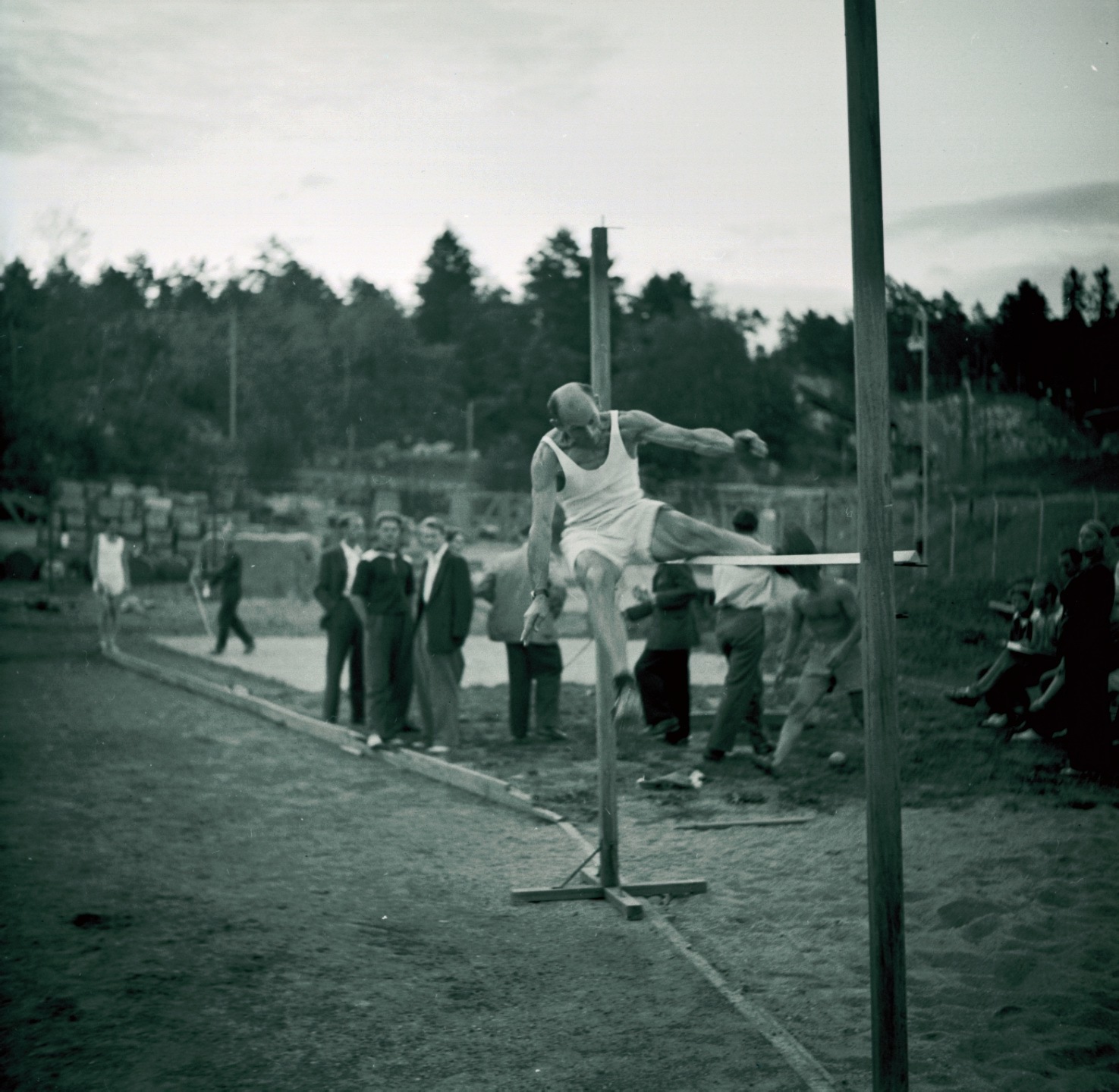 Sweden, 1947, Sports Club, high jumping
