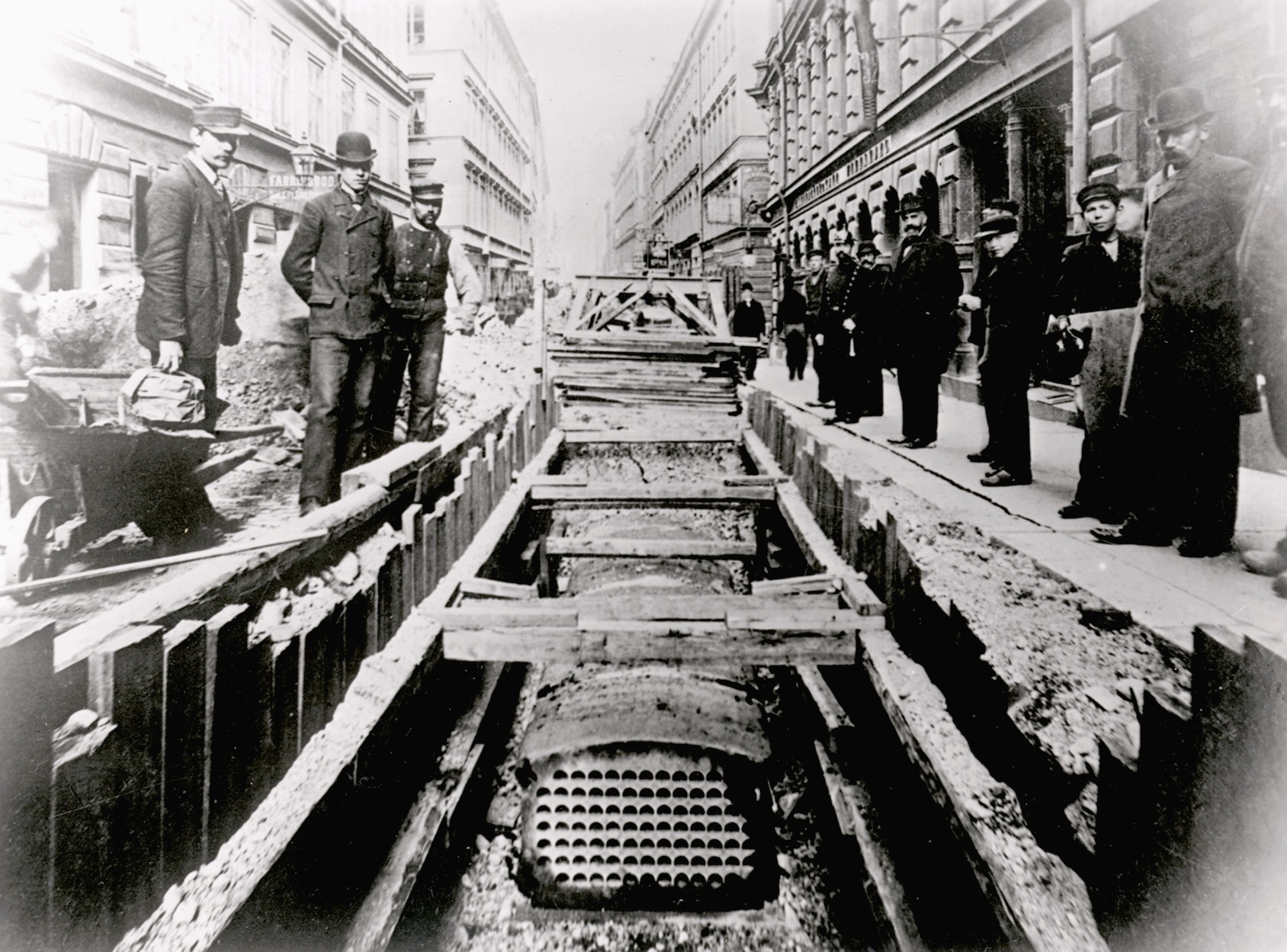 Sweden, 1890s, Stockholm cable works