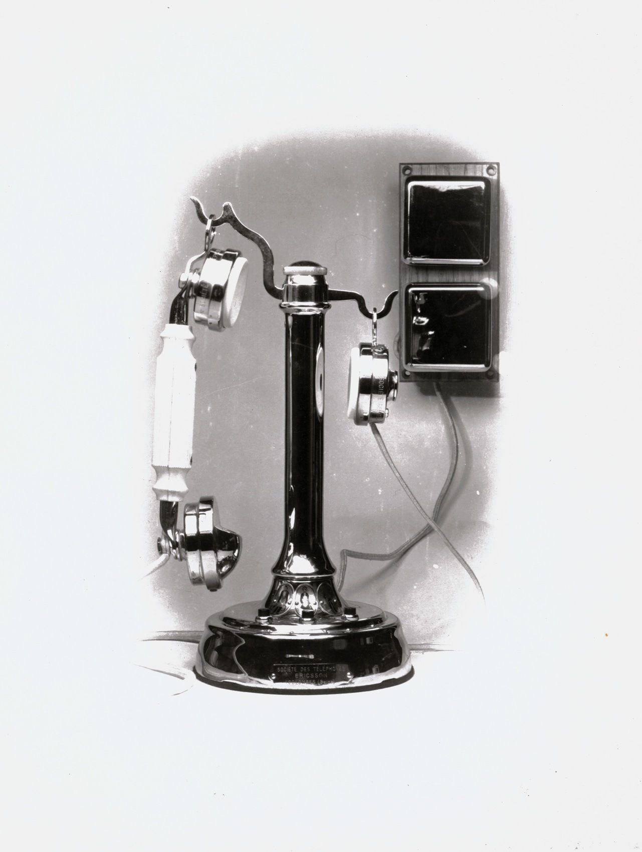 Telephone with signal system, c. 1910