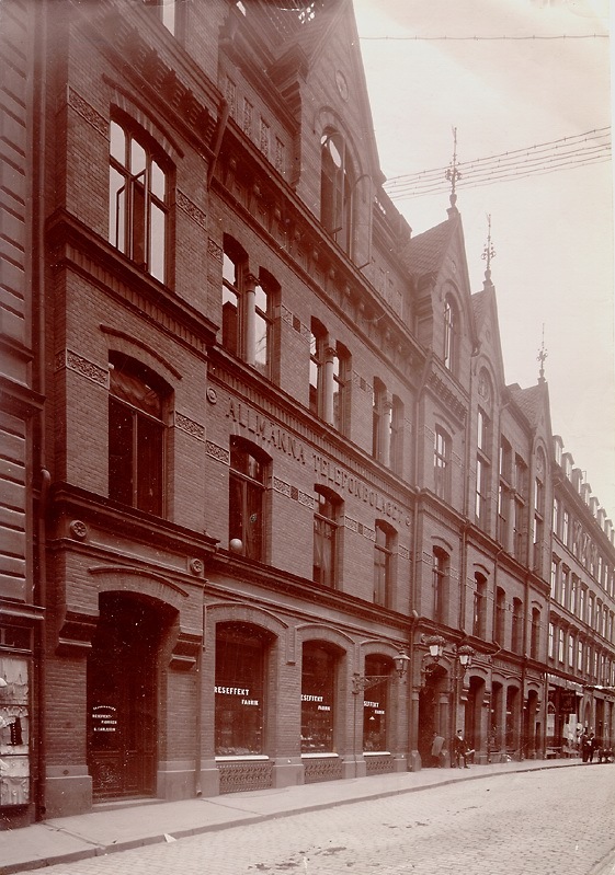 Sweden, 1900s, SAT main exchange