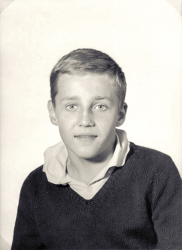JAN UDDENFELDT IN HIS EARLY TEENS