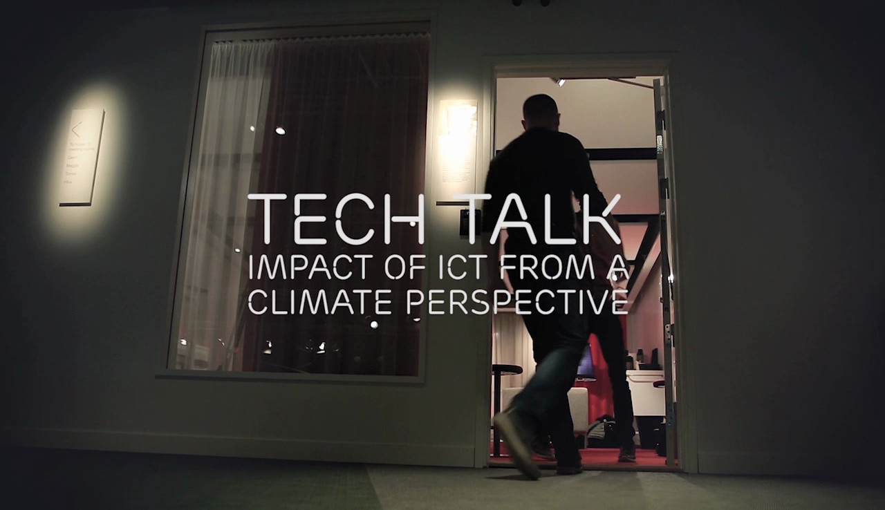 Tech Talk - Impact of ICT from a climate perspective