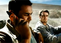 Commercial, mobile phone, model R310 (male)