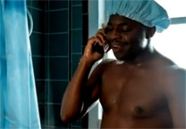 Commercial, water proof mobile phones (shower)