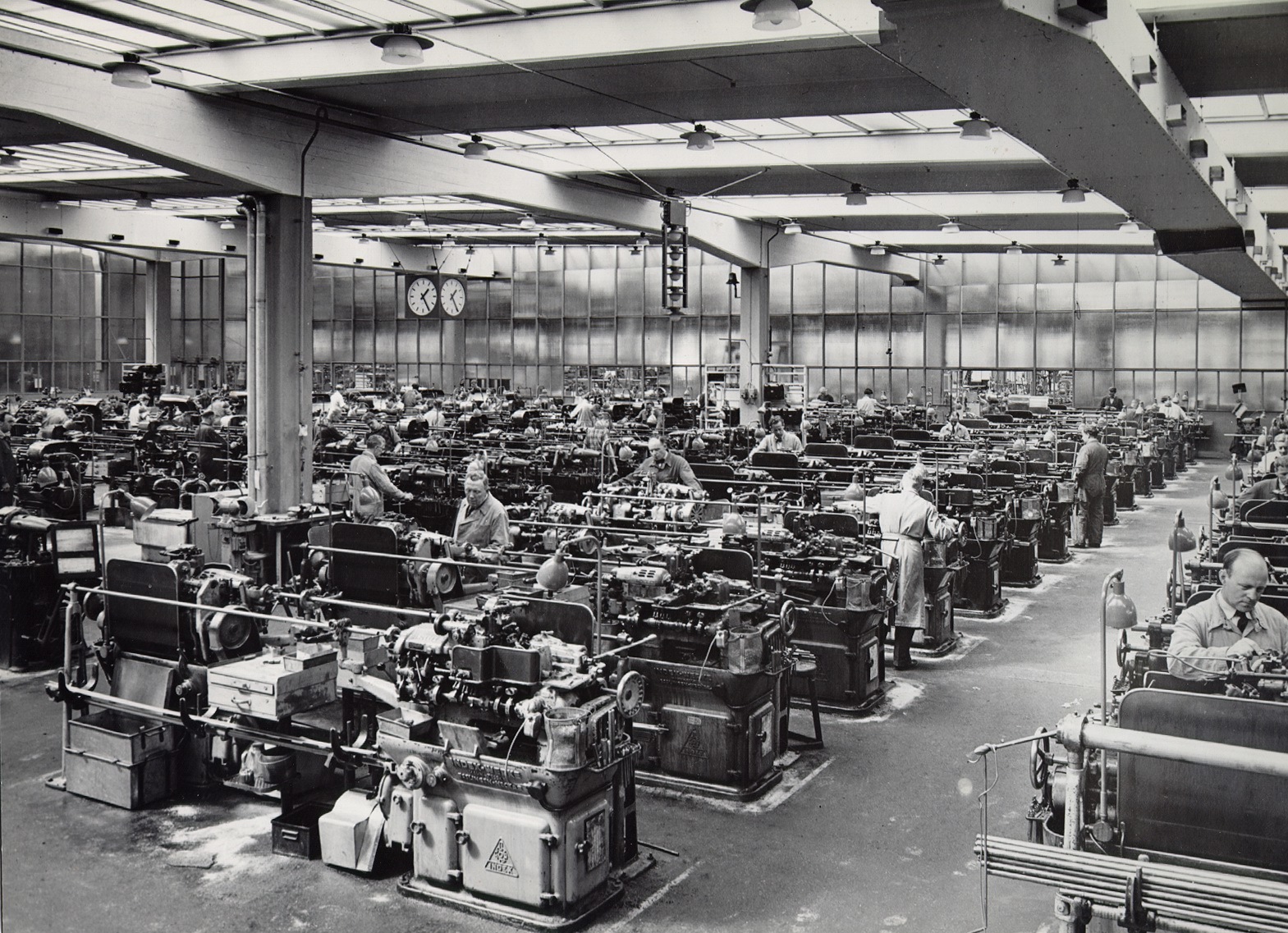 Sweden, 1940s, Telefonplan plant