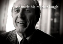 Commercial, make your self heard (made his mother laugh)