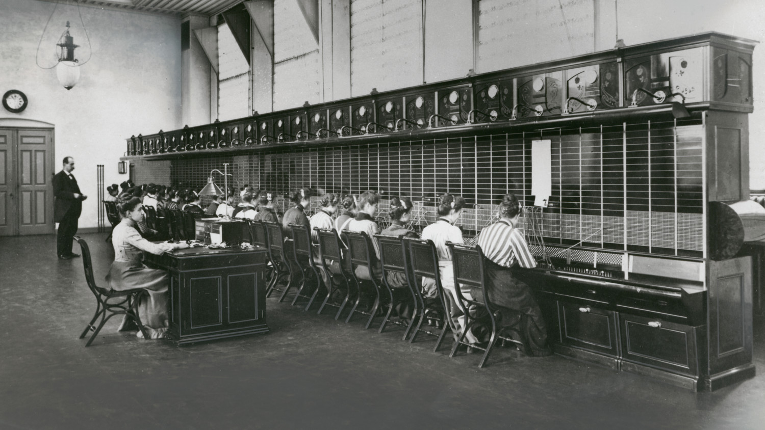 THE NETHERLANDS, 1903, TELEPHONE STATION