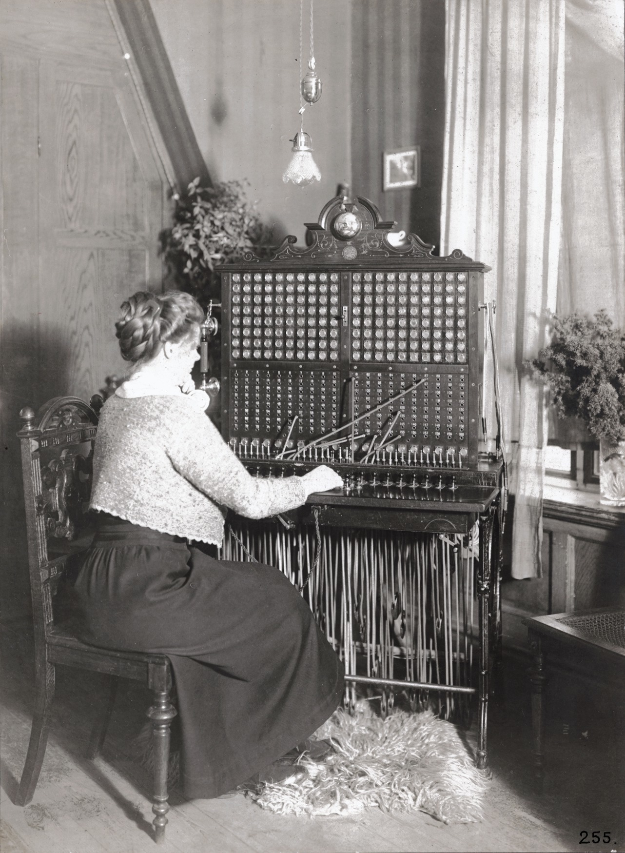 Sweden, 1915, smaller telephone station