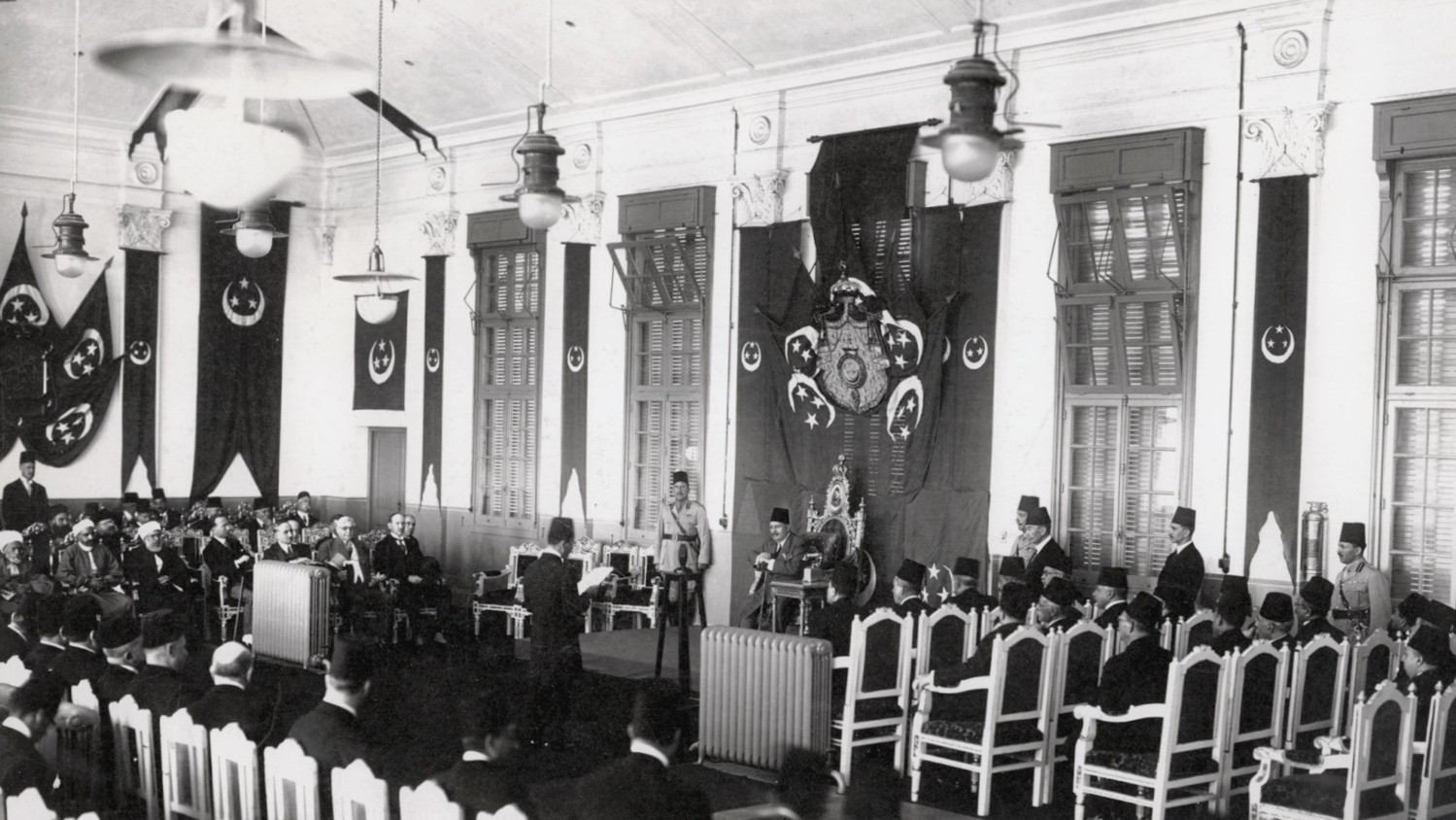 Egypt, 1920s, Medina station inauguration