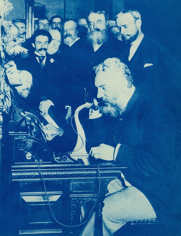 USA, 1892, first call New York - Chicago, through Bell himself