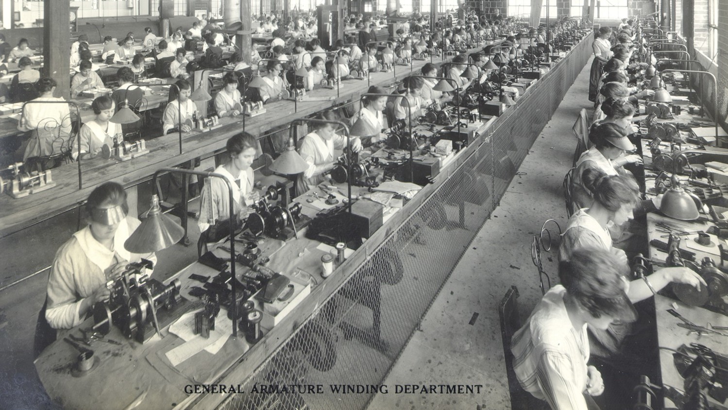 USA, 1910s, Buffalo plant