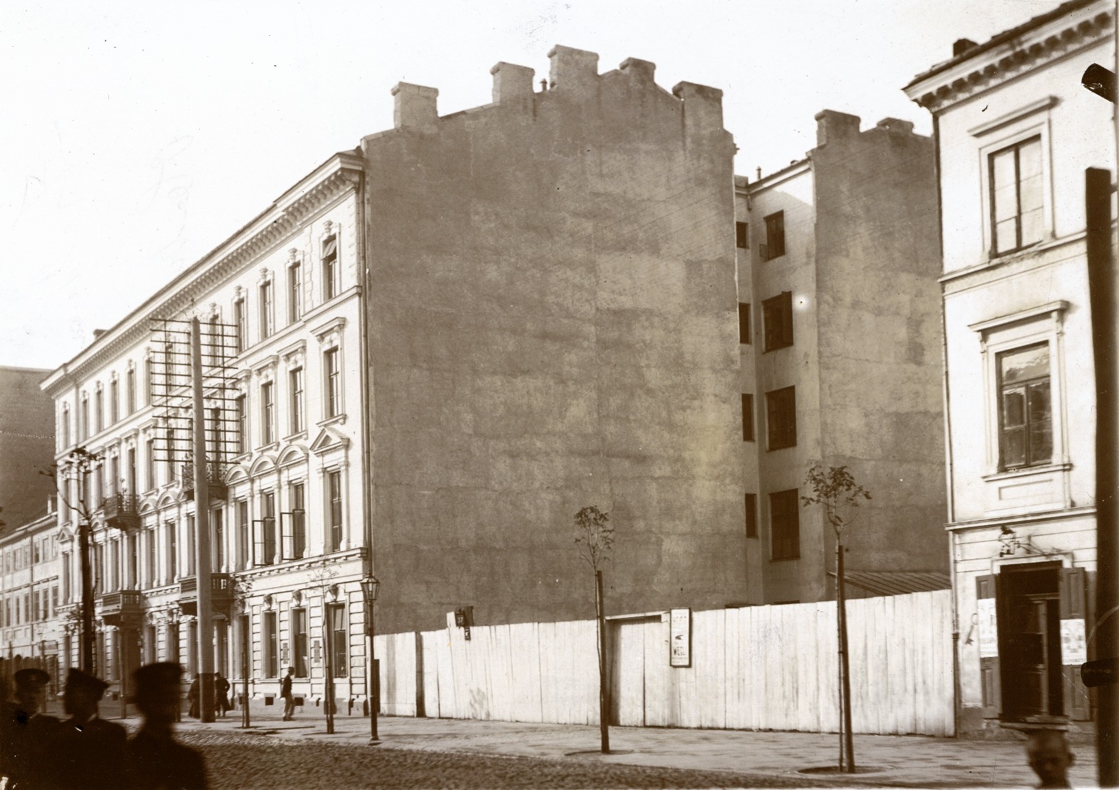 POLAND, 1902, TELE STATION BUILDING SITE