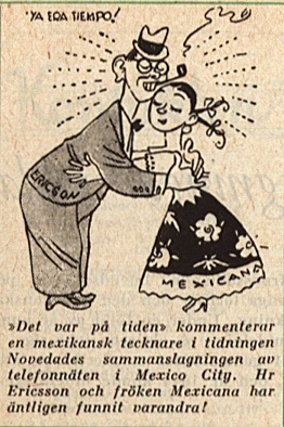 MEXICAN COMPANY MERGER, 1940S (ARTICLE)