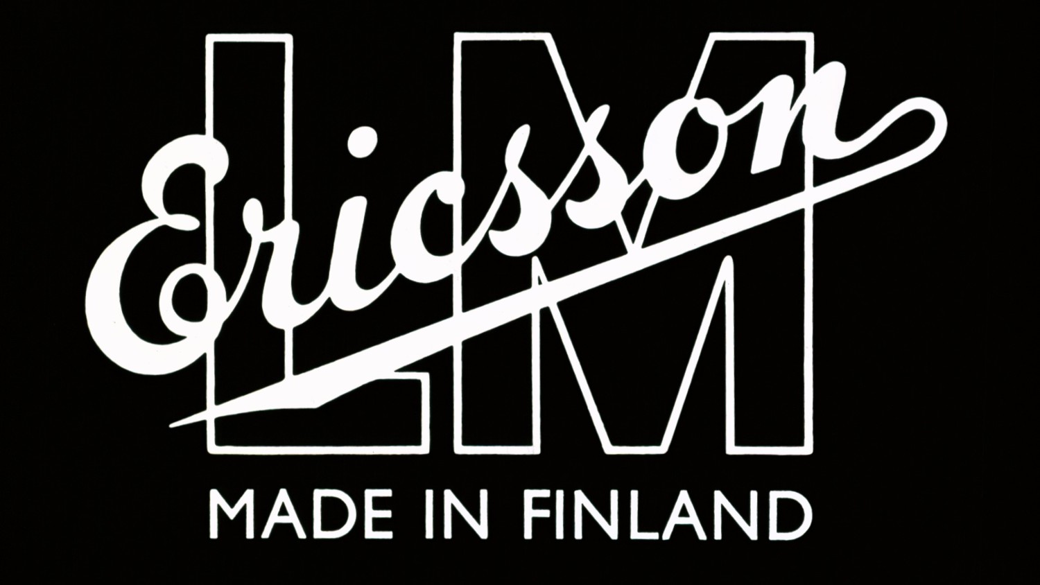 Ericsson in Finland, logotype, 1972