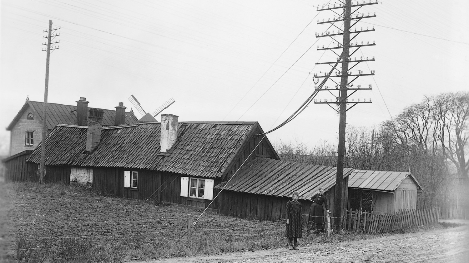Early Telephone station.