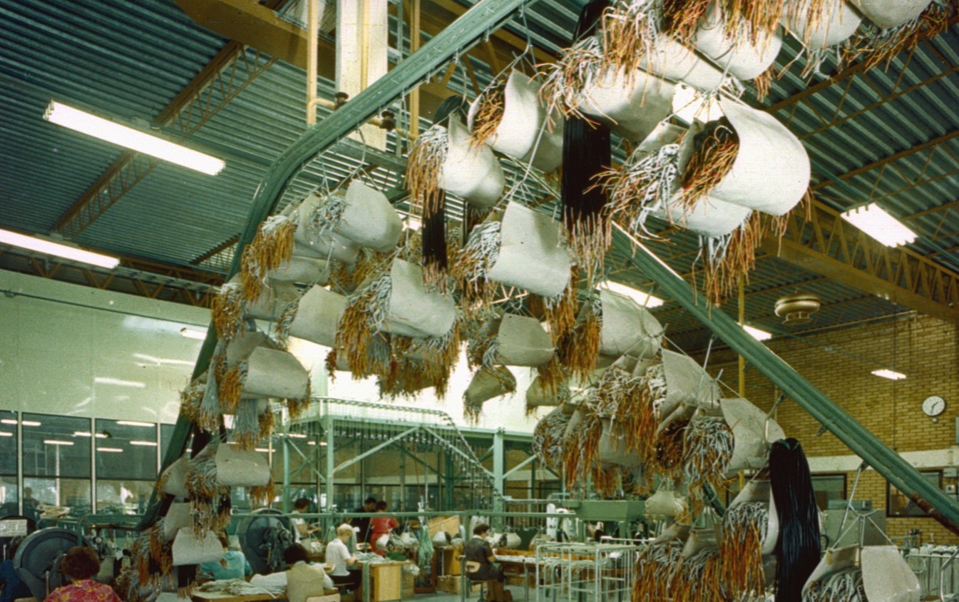 Sweden, 1965, Karlskrona, cord plant