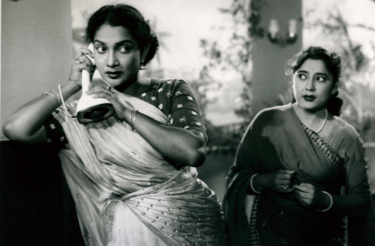 Telephone, Ericofon in indian movie 1956