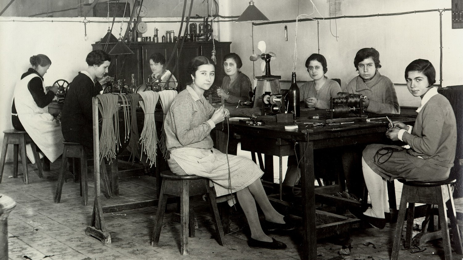 Manufacturing of telephone lines