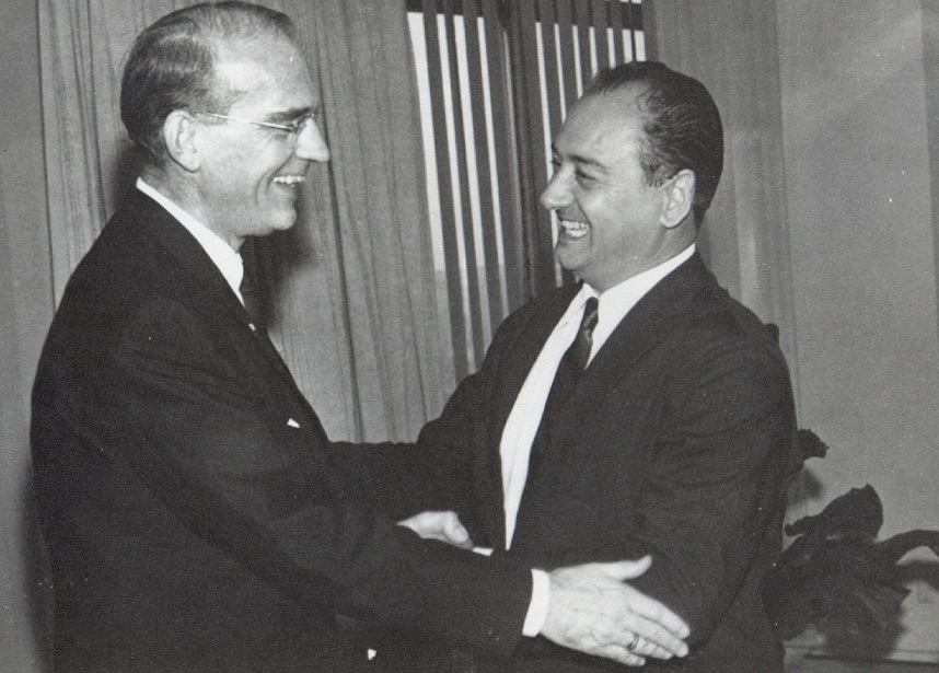 Brazil, 1970, visit by the Ericsson president