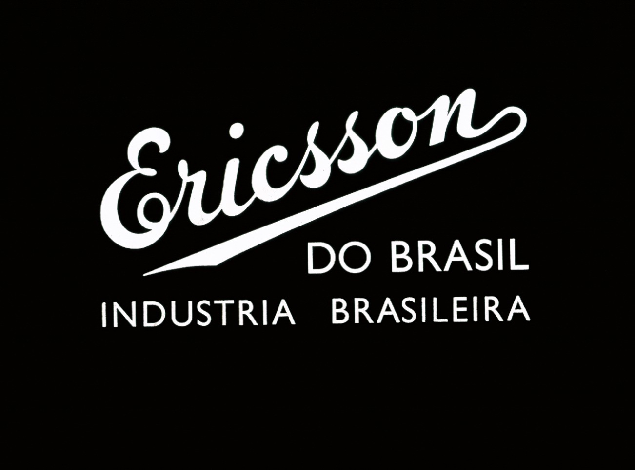 Ericsson do Brasil, logotype, 1955