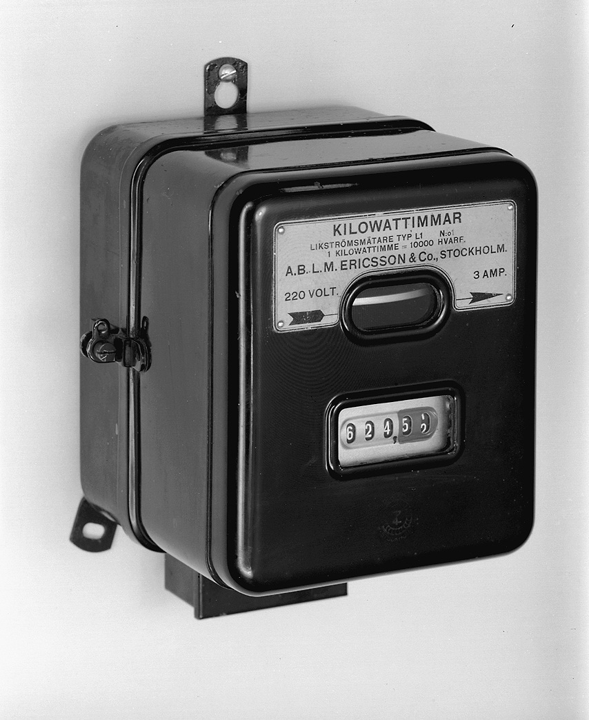 ELECTRICITY METER FOR DIRECT CURRENT, 1952