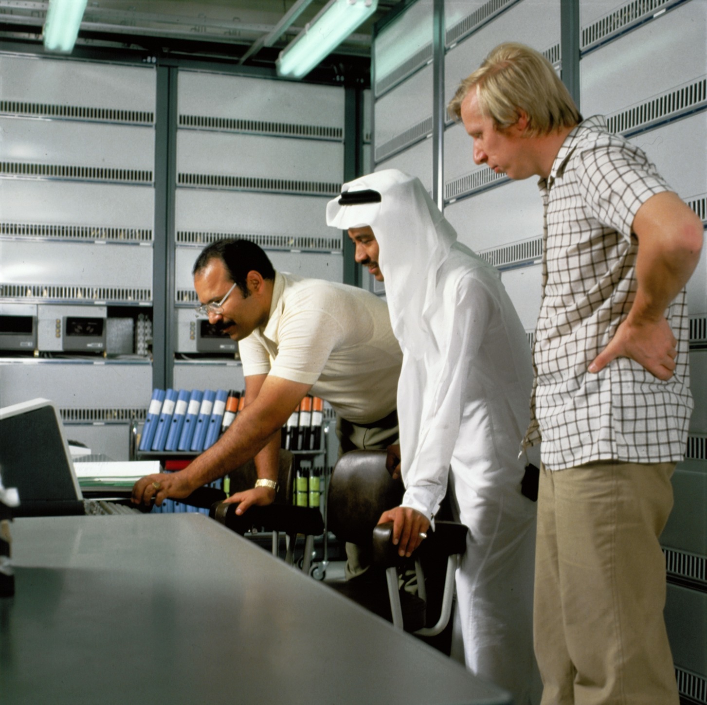 SAUDI ARABIA, 1978, AXE TELEPHONE STATION