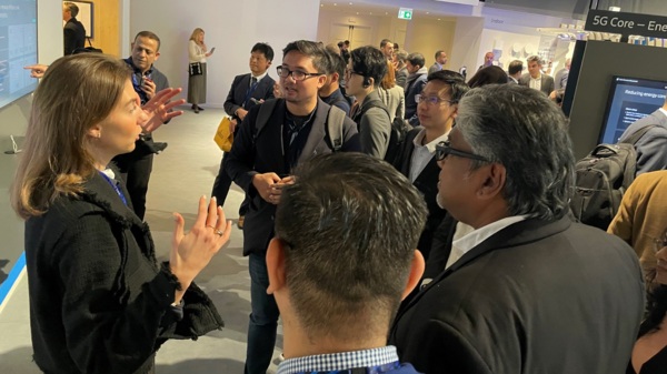 Johanna Konseleus at MWC 